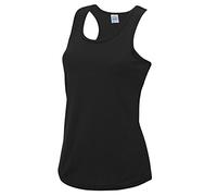 AWDis Womens Cool Vest Jet Black
