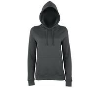 Just Hoods by AWDIS Hoodie Girlie College Grey (Charcoal) Size 12 (Medium)