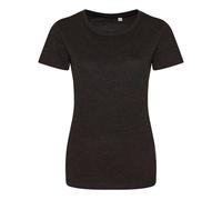 AWDis Women's Girlie Tri-Blend T-Shirt in True Black | Size: Medium AWDis True Black M