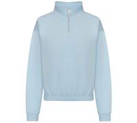 Awdis Womens/Ladies Cropped SweatshirtXL Sky Blue PC5048