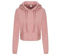Awdis Womens/Ladies Girlie Cropped Hoodie RW10306
