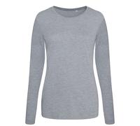 AWDis Womens/Ladies Girlie Long Sleeve Tri-Blend T-Shirt PC2976