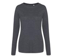 AWDis Womens/Ladies Girlie Long Sleeve Tri-Blend T-Shirt PC2976