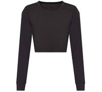 Awdis Womens/Ladies Heather Crop T-Shirt PC5000