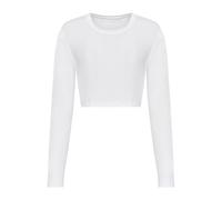 Awdis Womens/Ladies Long-Sleeved Crop T-Shirt PC4945