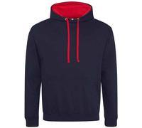 Awdis Womens/Ladies Varsity Hoodie PC5729