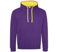 Awdis Womens/Ladies Varsity Hoodie PC5729