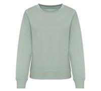 AWDis Women's Plain Dusty Pink Sweatshirt in Dark Green | Size: Small AWDis Dark Green S