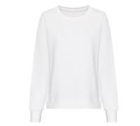 AWDis Women's Plain Dusty Pink Sweatshirt in White | Size: XL AWDis White XL