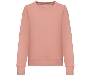 AWDis Women's Plain Dusty Pink Sweatshirt | Size: XL AWDis Dusty Pink XL