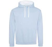 AWDis Women's Varsity Hoodie in Pale Blue | Size: Medium AWDis Pale Blue M