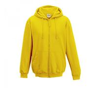 Awdis Zoodie Men's Hooded Sweatshirt, Sunny yellow, XL