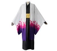 AWDOAJOI Cosplay Costume Anime Ubuyashiki Kagaya Kimono Dress Uniform Halloween Party Suits (X-Large)
