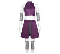 AWDOAJOI Cosplay Costume Anime Yamanaka Ino Skirts Uniform Halloween Party Suits for Women Girl (Medium)