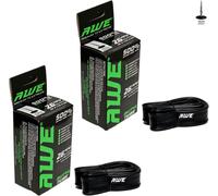 Awe 2 x Butyl Rubber 26" x 1.75-2.125 Inner Tube 500%* Extra Ride Time Presta Valve