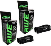 Awe 2 x Butyl Rubber 27.5" x 1.75-2.25 Inner Tube 500%* Extra Ride Time Schrader Valve