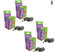 Awe 4 x Butyl Rubber 14" x 1.75-2.125 Inner Tube 500%* Extra Ride Time Schrader Valve