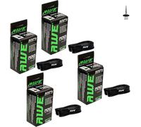 Awe 4 x Butyl Rubber 700 X 28/37 C Inner Tube 500%* Extra Ride Time 27 X 1 ¼ Presta Valve
