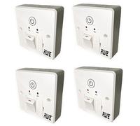 Awe 4 x Smart Wifi Fused 13A Timer Switch Save £££ Electric Heating, Immersers, Aga's, Towel Rails & Lighting | 5yr Warranty* | Alexa & Google Voice Control | Timers & Daily App Schedules