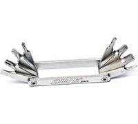 Awe 8 Piece CR-V Special Hardened Steel Bike Micro Multi Function Pocket Tool Extra Thin