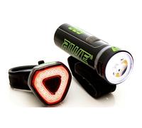 Awe Blast 530 Lumens USB Rechargeable Bike Front/Rear Light Set