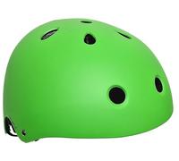 Awe® BMX Helmet Skateboard/Scooter/Bike Helmet Green 55-58cm Mens Womens Youth Bicycle Helmet Medium Protection Adjustable Lightweight CE-EN 1078:2012:A1:2012 standards