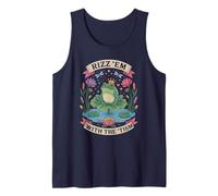 Awe RIZZ EM with My TISM Frog Prince Autism Mom Celebrate Tank Top