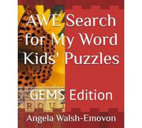 AWE Search for My Word Kids' Puzzles: GEMS Edition