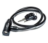 Awe Sport Direct 6mm x 76cm Steel Cable Bike/Bicycle LED Lock With 2 Keys
