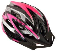 AWEAeroLite Adult Bike Helmet Black/Pink Medium 55-58cm CE EN1078:2012+A12012