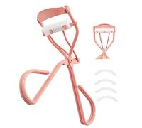 AWEELON Eyelash Curlers with Comb Pink Eyelash Curler with Built in Comb Get a Lash Lift in Seconds, Durable Carbon Steel Body with Comfort Grip