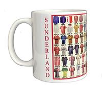 AWEHIRU Sunderland Shirt History Ceramic Mug - Football Shirts Through The Ages