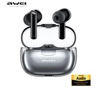 Awei T52pro Bluetooth 5.3 Headphones Wireless Earbuds Colorful Breathing Light Headset In-Ear TWS Gaming Earphone DNS Headset T52pro(xingkong)