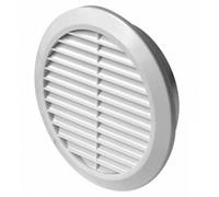 Awenta 100-150mm Adjustable Wall Ventilation Grille Cover With Anti Insect Net