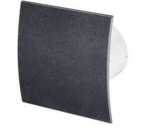 Awenta 100mm Humidity Sensor Extractor Fan Graphite Structure Front Panel Escudo Wall Ceiling Ventilation