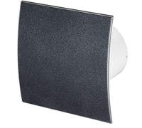 Awenta 100mm Humidity Sensor Extractor Fan Graphite Structure Front Panel ESCUDO Wall Ceiling Ventilation