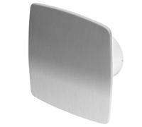 Awenta 100mm Humidity Sensor Nea Extractor Fan Inox Front Panel Wall Ceiling Ventilation