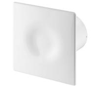 Awenta 100mm Humidity Sensor Orion Extractor Fan White Abs Front Panel Wall Ceiling Ventilation