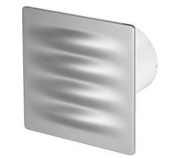 Awenta 100mm Humidity Sensor Vertico Extractor Fan Satin Abs Front Panel Wall Ceiling Ventilation