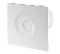 Awenta 100mm Pull Cord Vortex Extractor Fan White Abs Front Panel Wall Ceiling Ventilation
