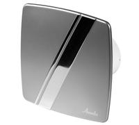Awenta 100mm Standard Linea Extractor Fan Satin Abs Front Panel Wall Ceiling Ventilation