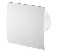 Awenta 125mm Pull Cord Extractor Fan White Abs Front Panel Escudo Wall Ceiling Ventilation