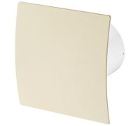 Awenta 125mm Timer Extractor Fan Ecru Abs Front Panel Escudo Wall Ceiling Ventilation