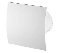 Awenta 125mm Timer Extractor Fan White ABS Front Panel ESCUDO Wall Ceiling Ventilation