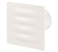 Awenta 125mm Timer Vertico Extractor Fan Ecru Abs Front Panel Wall Ceiling Ventilation