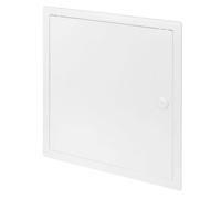 AWENTA 450 x 450 mm ABS Inspection Flap for Ventilation Systems, Smoke Pipes, Water Meters - Plastic Inspection Door - White Inspection Door