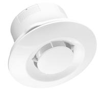 Awenta Bathroom Fan with Ball Bearing Diameter 100 mm Fan Ceiling Fan White WXS Wall Fan Bathroom Fan Built-in Fan Bathroom Kitchen