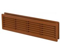Awenta Cherry 120X440mm Internal Door Plastic Ventilation Grille Air Vent Collar