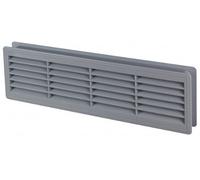 Awenta Grey 120X440mm Internal Door Plastic Ventilation Grille Air Vent Collar