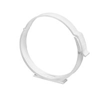 Awenta Pipe Clamp Holder for 125mm Ventilation Pipe, White, Building Tools